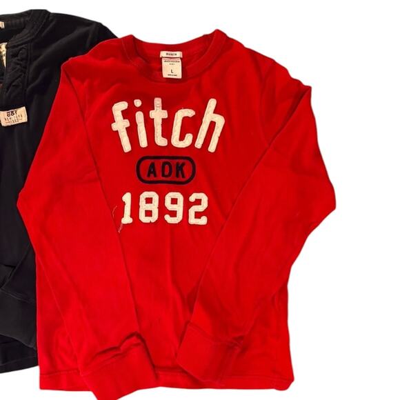 Abercrombie Kids Long-Sleeve Shirts and Flannel Bundle - Boys Size L - Picture 5 of 9